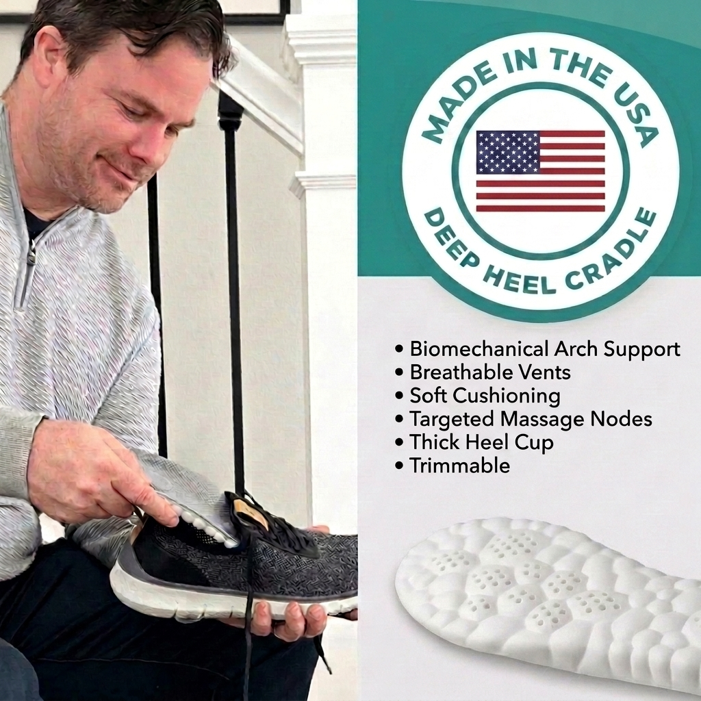 Orthotic Insoles | 4D Arch Support & Pain Relief
