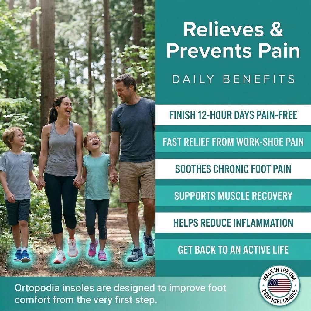 Orthotic Insoles | 4D Arch Support & Pain Relief