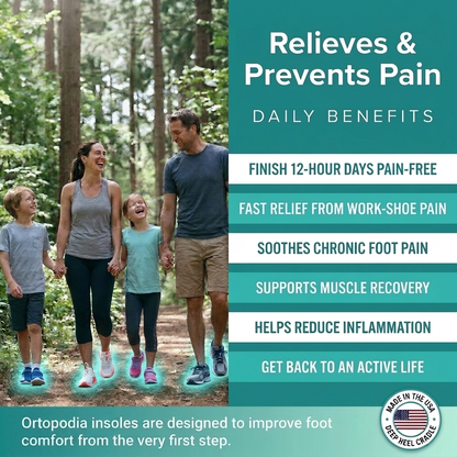Orthotic Insoles | 4D Arch Support & Pain Relief